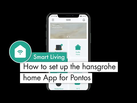 How to set up the hansgrohe home App for Pontos