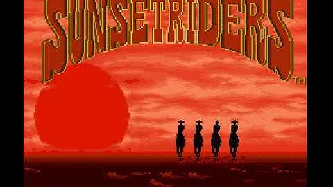 Sunset Riders (SNES) - Intro