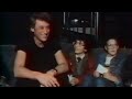 Johnny reçoit des enfants défavorisés pour son concert au Zénith (22.12.1984)