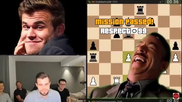 DRUNK 🥴 MAGNUS CARLSEN BLUNDERED BUT SOMEHOW MANAGED TO WIN THE GAME
