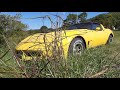 ABANDONED Corvette Stingray Will it Run and Drive? (Already registered in burnout competition!)