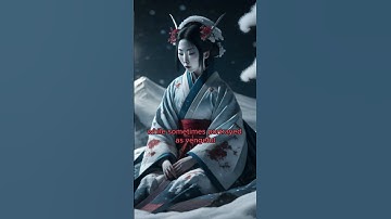 The Japanese Snow Woman "Yuki-onna" #scary #ghost #japan #yukionna #monster #winter #creepy #snow