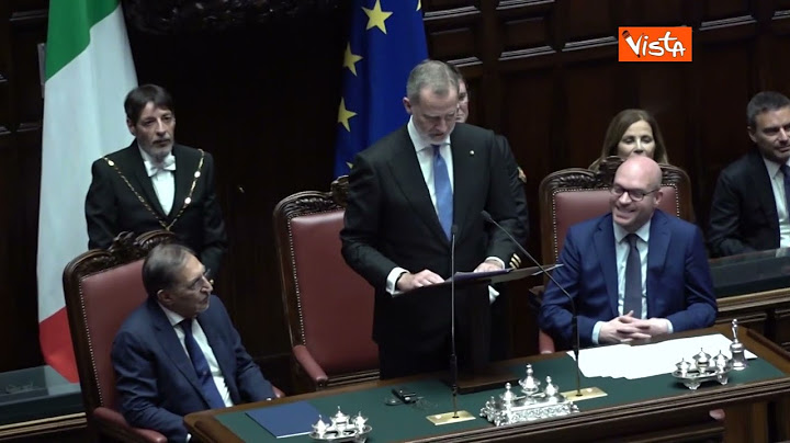 Il discorso INTEGRALE in ITALIANO di Re Felipe VI di Spagna alla Camera