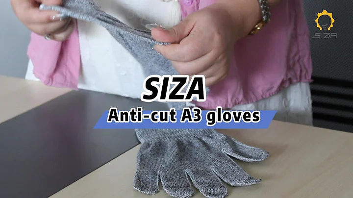 ANSI A3 cut resistant gloves