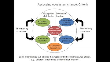 Assessing ecosystem risks: The IUCN Red List of Ecosystems