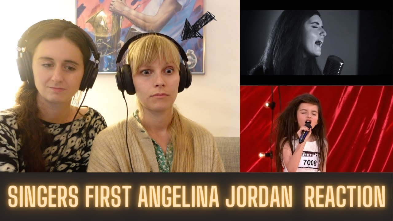 Singers First Reaction To Angelina Jordan - Gloomy Sunday + Million Miles