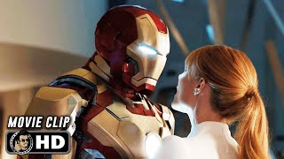 IRON MAN 3 Clip - 'Christmas Present' (2013)