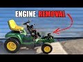 John Deere 325 - Engine Removal