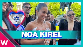 Noa Kirel (Israel) @ Eurovision 2023 Turquoise Carpet Opening Ceremony | Interview