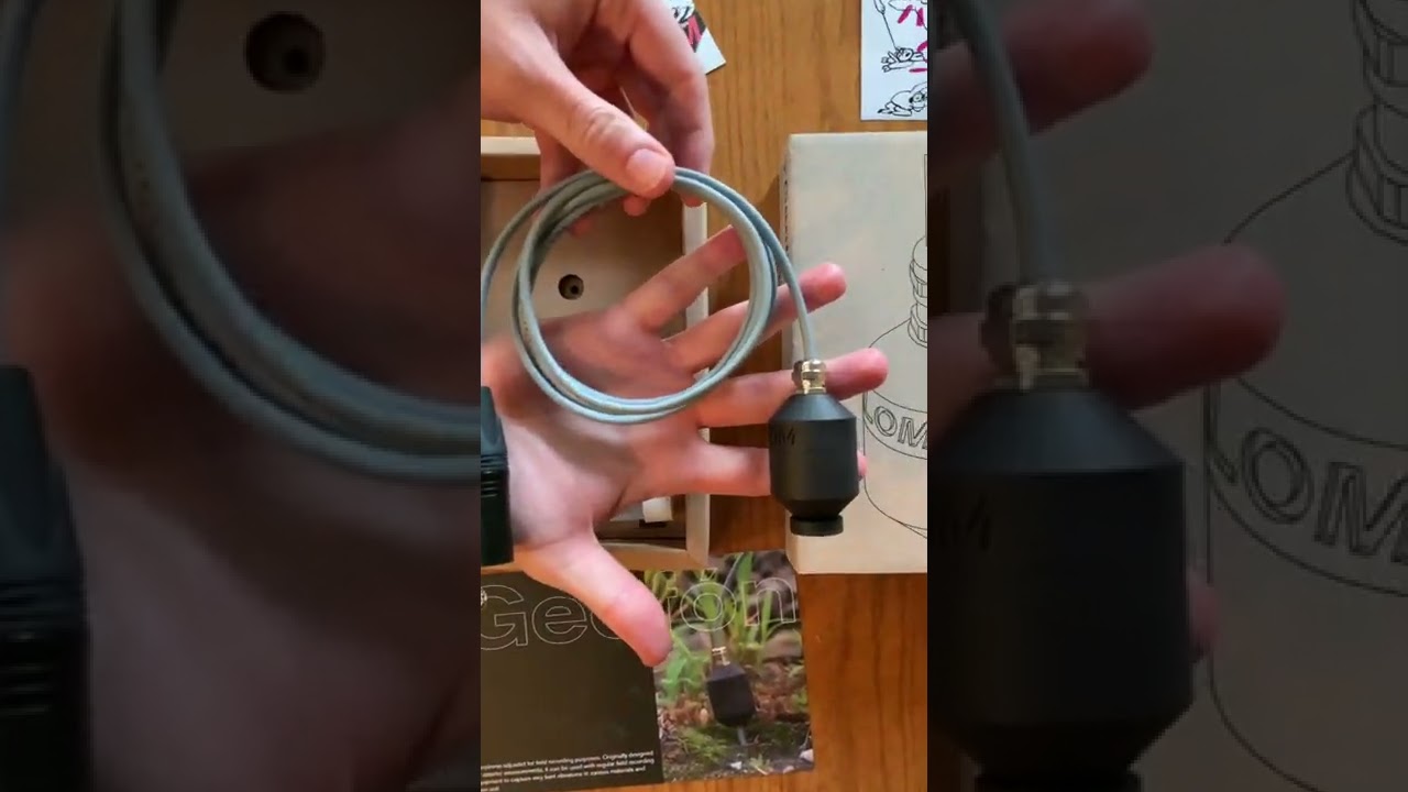 LOM Geofón Unboxing - YouTube