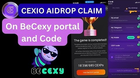 How To Connect Wallet On BeCexy Portal To Claim Your Airdrop | Wallet connection Solved