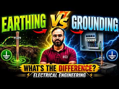 Earthing & Grounding Difference in 6 Minutes 🔥| Explained #electrical #earthing #sureshsir #sscje
