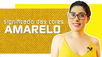 O que a cor amarela causa nas pessoas?