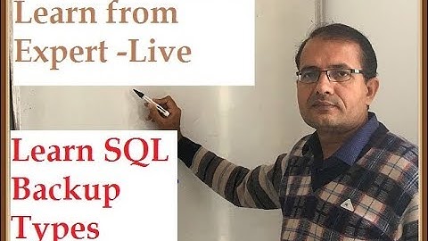 SQL Server Backup Types Explained | Learn From Expert- Suresh Sir| RedBush