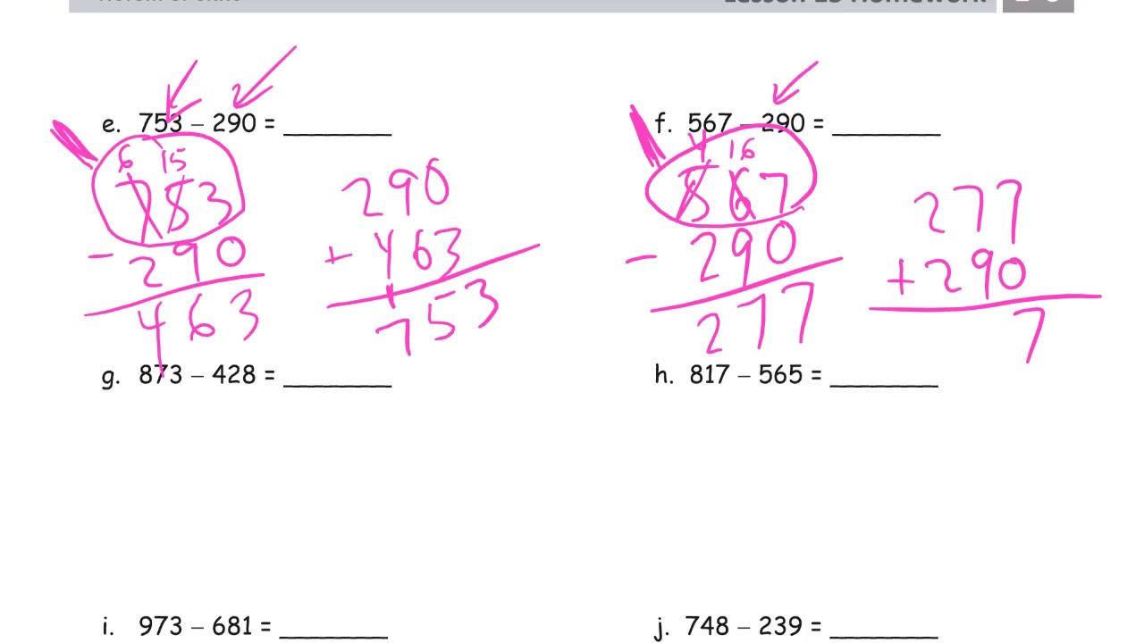 lesson 13 homework module 2 grade 5