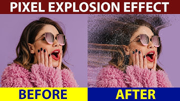 Pixel Explosion Effect: How to Make It in Photoshop | Amazing Photoshop Tutorials