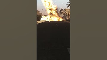 Just Happened! Iranian Troops Destroy Merkava Tank Convoy in City E11 #shorts #arma3