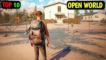 Top 10 Open World Games for Android & iOS (2025) | Best Open World Mobile Games