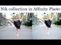 How to install free #Nik Plugin in Affinity Photo Hindi tutorial