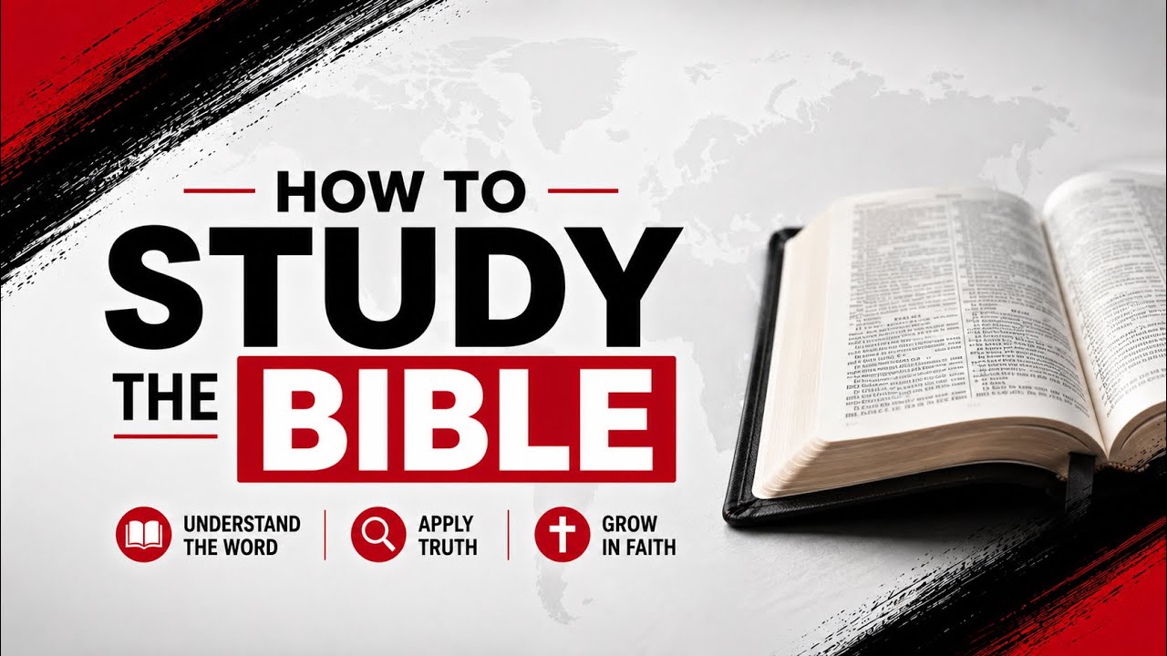 Bible Study Tutorial HOW TO STUDY THE BIBLE & TRANSFORM YOUR LIFE| Bible Study Tutorial ...
