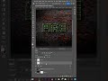 Create Fire Text Quickly in Photoshop. #shorts #photoshop #photoshop_tutorial #photoshoptutorial