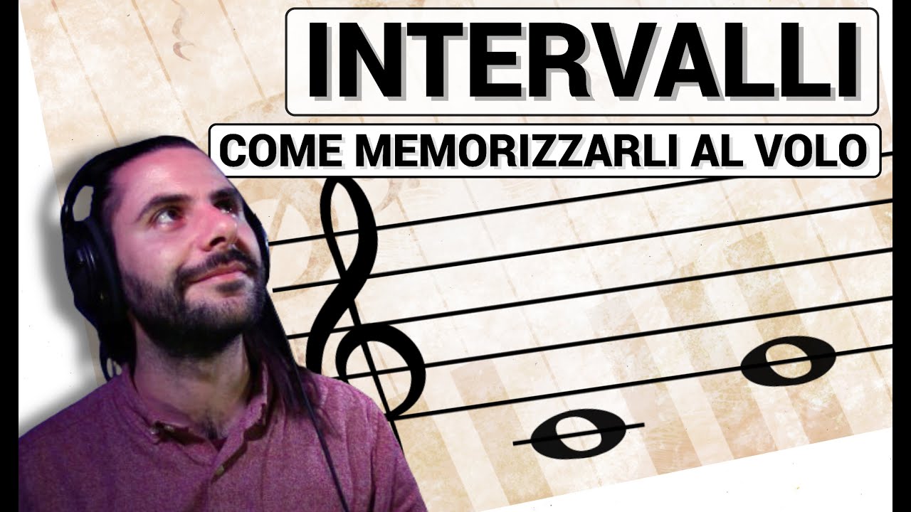 GLI INTERVALLI - Come memorizzarli al volo #91