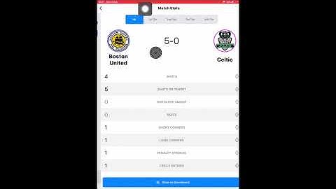 QS HOCKEY PRO APP - How to show match stats on the scoreboard