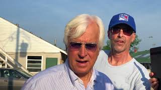 Belmont Stakes 2018: Bob Baffert on Justify, Triple Crown. Shot 5/28