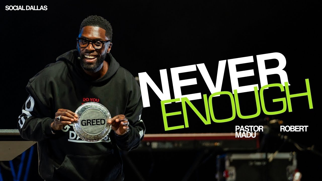 Never Enough I Robert Madu I Social Dallas