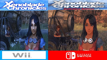 Xenoblade Chronicles: Original vs. Definitive Edition Comparison - Juju and Sharla
