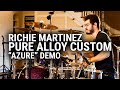 Meinl cymbals  richie martinez  pure alloy custom azure demo
