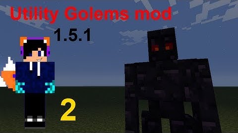Minecraft Mod Utility Golems 1.5.1 Review Part 2