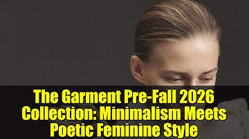 The Garment Pre-Fall 2026 Collection: Minimalism Meets Poetic Feminine Style