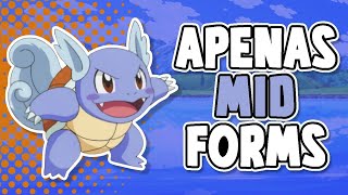 Zerando POKÉMON FIRERED só com MIDFORMS (evolução intermediaria) | Desafio Pokémon