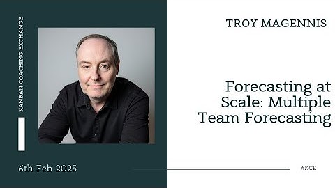 Forecasting at Scale: Multiple Team Forecasting- Troy Magennis