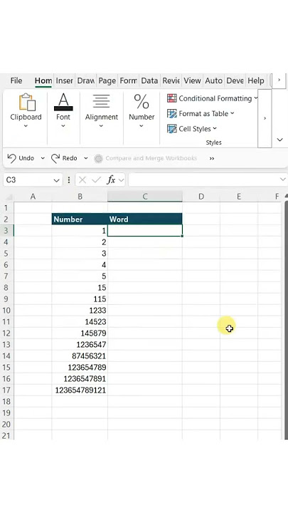 💡 Auto Convert Numbers to Words in Excel with VBA! 😱 #Shorts #ExcelTips