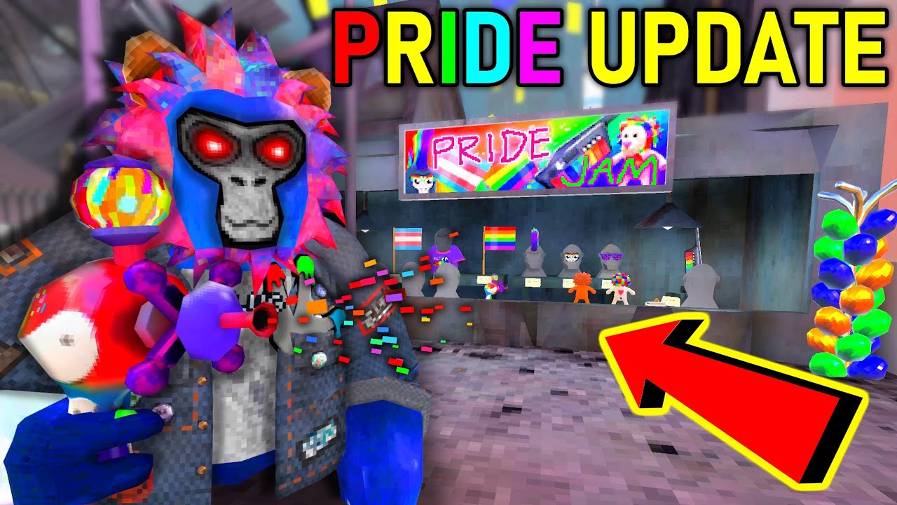 Everything You MISSED In The Gorilla Tag Pride Update