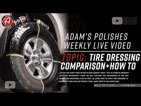 VRT vs TIRE SHINE DRESSING comparison. What's your preferred tire
