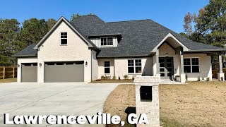 Tour this LUXURY NEW CONSTRUCTION HOME | 6 BEDROOMS | 4 BATHROOMS | 3 CAR GARAGE | PRIVATE BACKYARD