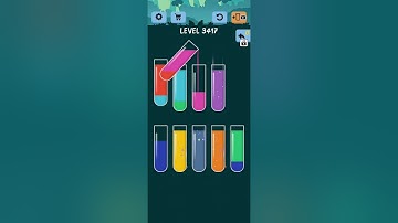 Water Color Sort Level 3411 3412 3413 3414 3415 3416 3417 3418 3419 3420 WalkThrough Solution