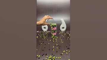 🌺 Hypnotic Reverse Beads Motion - Peaceful ASMR Calm 🧘‍♀️ #asmrshorts #oddlysatisfying #stressrelief