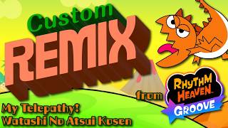 Heaven Studio Custom Remix - My Telepathy! Watashi No Atsui Kosen ~ Rhythm Heaven Groove