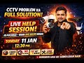 LIVE CCTV Check-Up 🔴 | DVR–NVR–IP Camera की हर समस्या का तुरंत समाधान!