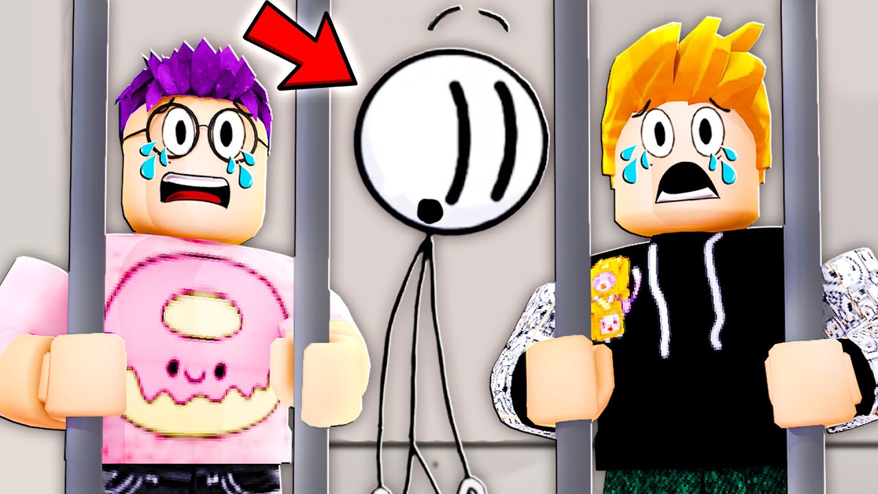 Can We Escape This Prison Obby In Roblox Secret Ending Unlocked Henry Stickmin Joined Us Youtube - roblox escape jail obby code