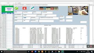 CONTROL DE INVENTARIOS   CON REPORTES VBA