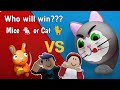 Who will win??? Mice 🐁 or Cat 🐈 in Roblox.
