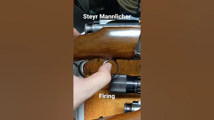 Steyr Mannlicher (1970) Set Trigger in action