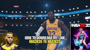 How To Download My Link @AvalancheNBA2K On NBA2K20 TO NBA2K23 Tutorial Step By Step Guide