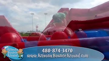 Inflatable "Wiped Out" Obstacle Course - InflatablesNY.com Rentals NYC