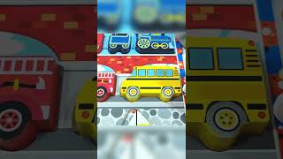 School Bus Fun 🚌Learn New Words😍Cocomelon & Duplo Toys😍Toddlers Educational Puzzle Activity #shorts